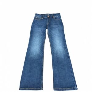 Wrangler Bootcut Jeans Women 9x32 Mid Rise Western Denim